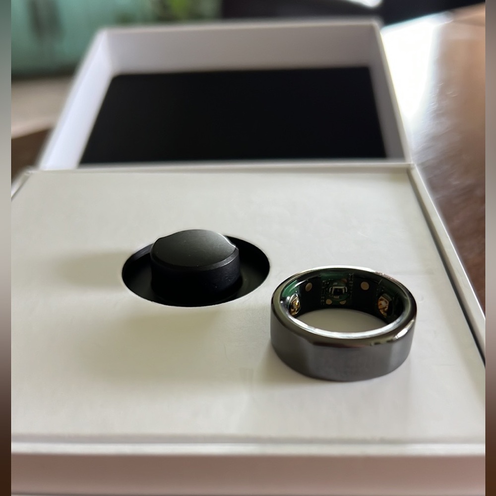 Oura Heritage Ring Gen 2 | Black | Size 8